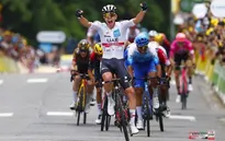 Tadej Pogacar về nhất chặng 6 giải xe đạp Tour de France