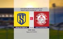 Highlights Sông Lam Nghệ An 2-0 CLB TP Hồ Chí Minh | Vòng 6 VĐQG V.League Night Wolf 2022