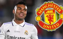 Real Madrid sẵn sàng để Casemiro tới Man Utd