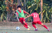 U16 Việt Nam chuẩn bị cho trận tranh ngôi nhất bảng với U16 Indonesia