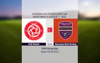 HIGHLIGHTS | CLB Viettel 0-1 Becamex Bình Dương | Vòng 11 V.League 1-2022