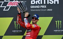 MotoGP 2022: Francesco Bagnaia giành chiến thắng tại GP Anh