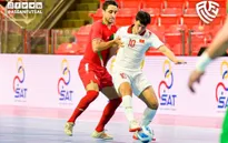 Tuyển futsal Việt Nam thể hiện diện mạo tích cực dù không tạo được bất ngờ trước Iran