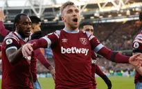 West Ham United giành trọn 3 điểm trước Everton.