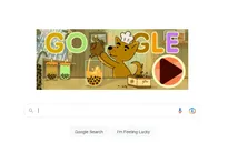 Google cập nhật Doodle tôn vinh trà sữa trân châu