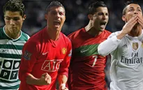 Ronaldo và những con số ấn tượng qua từng đội bóng