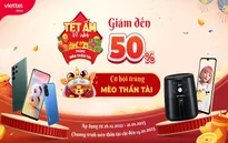 Chào xuân Quý Mão: Viettel Store ưu đãi tới 50%, cơ hội trúng Mèo thần tài