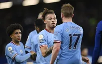 Thắng tối thiểu Chelsea, Man City tiếp tục cuộc đua vô địch Ngoại hạng Anh