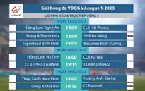 Lịch thi đấu và trực tiếp vòng 3 V.League 2023: Tâm điểm CLB Viettel vs Công An Hà Nội