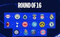 Điểm lại các cặp đấu vòng 1/8 UEFA Champions League: Những cuộc đối đầu đỉnh cao