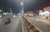 Tai nạn liên hoàn giữa 3 xe máy, 5 người thương vong