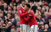 Rashford tỏa sáng, Manchester United thắng đậm Leicester