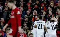 Real Madrid ngược dòng thắng đậm Liverpool ngay tại Anfield