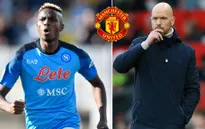 Man Utd tính chi 107 triệu bảng chiêu mộ tiền đạo của Napoli