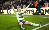 Haaland ghi bàn, Man City thắng tối thiểu Crystal Palace