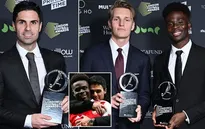 Arsenal thắng lớn tại lễ trao giải London Football Awards