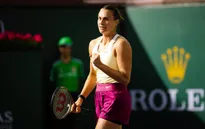 Đánh bại Krejcikova, Sabalenka vào tứ kết Indian Wells mở rộng