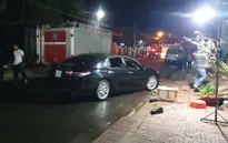 Ô tô Camry bốc cháy lúc rạng sáng, tài xế tử vong trên ghế lái