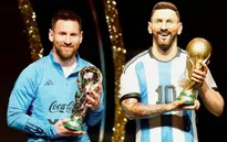 Messi được dựng tượng cạnh Pele, Maradona