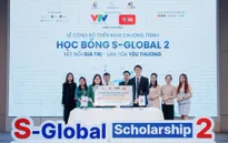 Chương trình học bổng S-GLOBAL trao tặng 400 triệu đồng cho “Trái tim cho em”