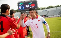 U18 Việt Nam có màn trình diễn đáng khen ngợi trước U18 Hàn Quốc