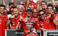 Francesco Bagnaia về nhất chặng MotoGP Indonesia