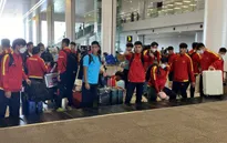 Khép lại chuyến tập huấn tại Hàn Quốc, đội tuyển U18 Việt Nam về nước an toàn