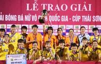 Tăng mức thưởng cho giải bóng đá nữ VĐQG