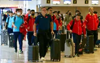Đội tuyển Việt Nam đã trở về Hà Nội, chuẩn bị cho trận đấu với đối thủ mạnh Iraq