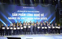Vinh danh 43 sản phẩm đạt Giải thưởng Sản phẩm công nghệ số Make in Viet Nam năm 2023