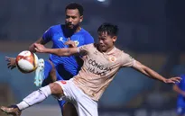 Vòng 6 V.League | CLB Công An Hà Nội hòa thất vọng trên sân nhà