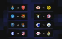 Bốc thăm các cặp đấu vòng 1/8 UEFA Champions League: Các đại diện Italia gặp khó