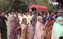 Giẫm đạp khi nhận đồ cứu trợ tại Pakistan, 11 người thiệt mạng