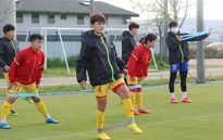 ĐT nữ Việt Nam hào hứng với buổi tập đầu tiên tại Osaka