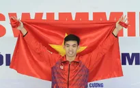 SEA Games 32: Kình ngư Huy Hoàng được chọn là người cầm cờ của Đoàn Thể thao Việt Nam