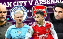 Manchester City vs Arsenal: Chung kết sớm Ngoại hạng Anh tại Etihad