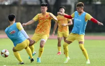 U22 Việt Nam căng sức tập luyện hướng tới trận ra quân tại SEA Games 32