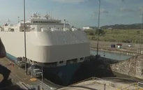 Hạn hán khiến mực nước của kênh đào Panama giảm mạnh