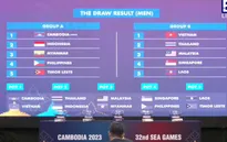 Bốc thăm môn bóng đá SEA Games 32: Nữ Việt Nam cùng bảng Philippines, Myanmar - U22 Việt Nam cùng bảng Thái Lan, Malaysia