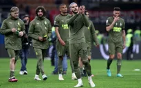 2 đội bóng thành Milan đều không thể giành chiến thắng