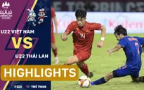 Highlights | U22 Việt Nam 1-1 U22 Thái Lan | Bảng B bóng đá nam SEA Games 32