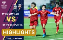 Highlights | ĐT nữ Việt Nam 4-0 ĐT nữ Campuchia | Bán kết bóng đá nữ SEA Games 32