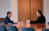 Tổng thống Pháp gặp tỷ phú Elon Musk
