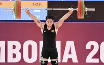 Nguyễn Quốc Toàn phá 3 kỷ lục SEA Games tại môn cử tạ
