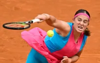 Jelena Ostapenko vào bán kết đơn nữ Italia mở rộng