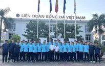 ĐT U17 Việt Nam khởi hành tới Qatar tiếp tục chuẩn bị cho VCK U17 châu Á 2023