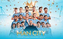 Manchester City vô địch Ngoại hạng Anh năm thứ ba liên tiếp