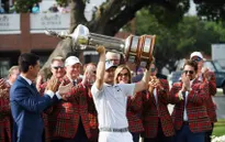 Emiliano Grillo vô địch giải golf Charles Schwab Challenge