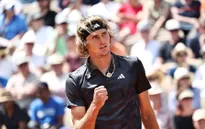 Alexander Zverev tiến vào vòng 2 Pháp mở rộng