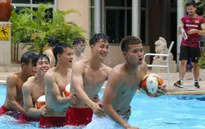 ĐT U22 Việt Nam tích cực hồi phục, duy trì thể lực chuẩn bị cho trận đấu với U22 Malaysia